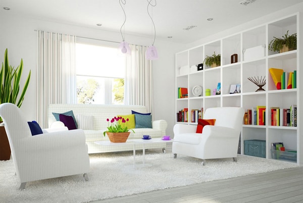 6 loại kệ trang trí phòng khách phổ biến nhất hiện nay