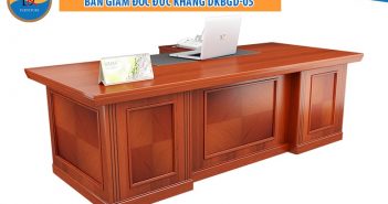 Vì sao nên chọn chất liệu gỗ Veneer làm bàn giám đốc? Bàn giám đốc DKBGD-05 chất liệu gỗ Veneer cao cấp