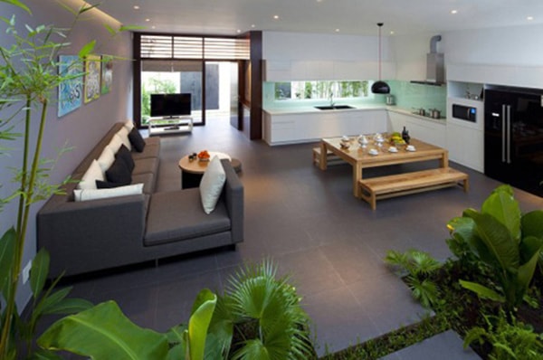 Thiết kế nội thất nhà ở kiểu Nhật đem thiên nhiên vào nhà