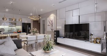 Gợi ý bố trí nội thất cho căn hộ chung cư 80m2 với 3 phòng ngủ bố trí căn hộ chung cư 80m2